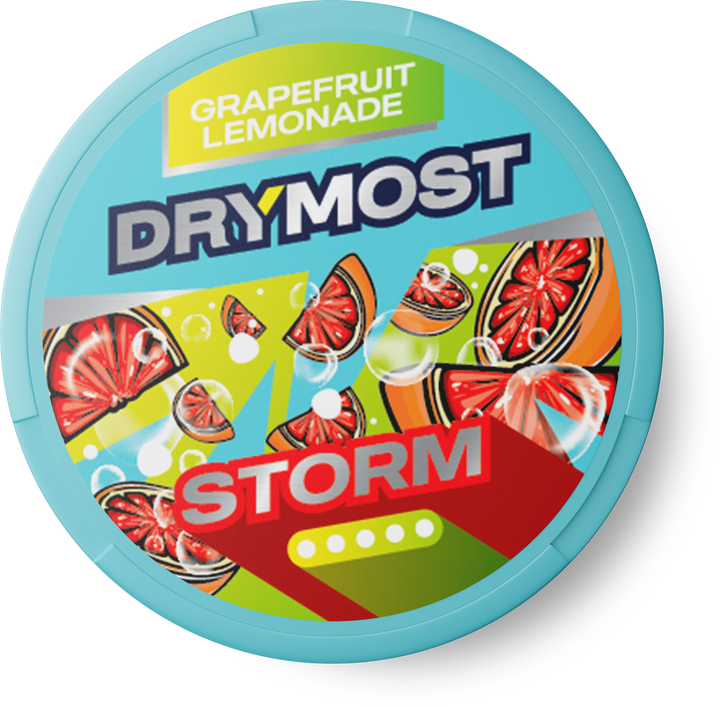 Opakowanie DRYMOST Storm Grapefruit Lemonade - saszetki nikotynowe o smaku lemoniady grejpfrutowej